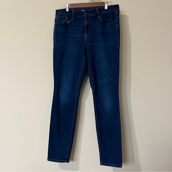Old Navy Women’s Jeans Blue Size 12 Pop Icon Skinny Mid Rise - Picture 1 of 5